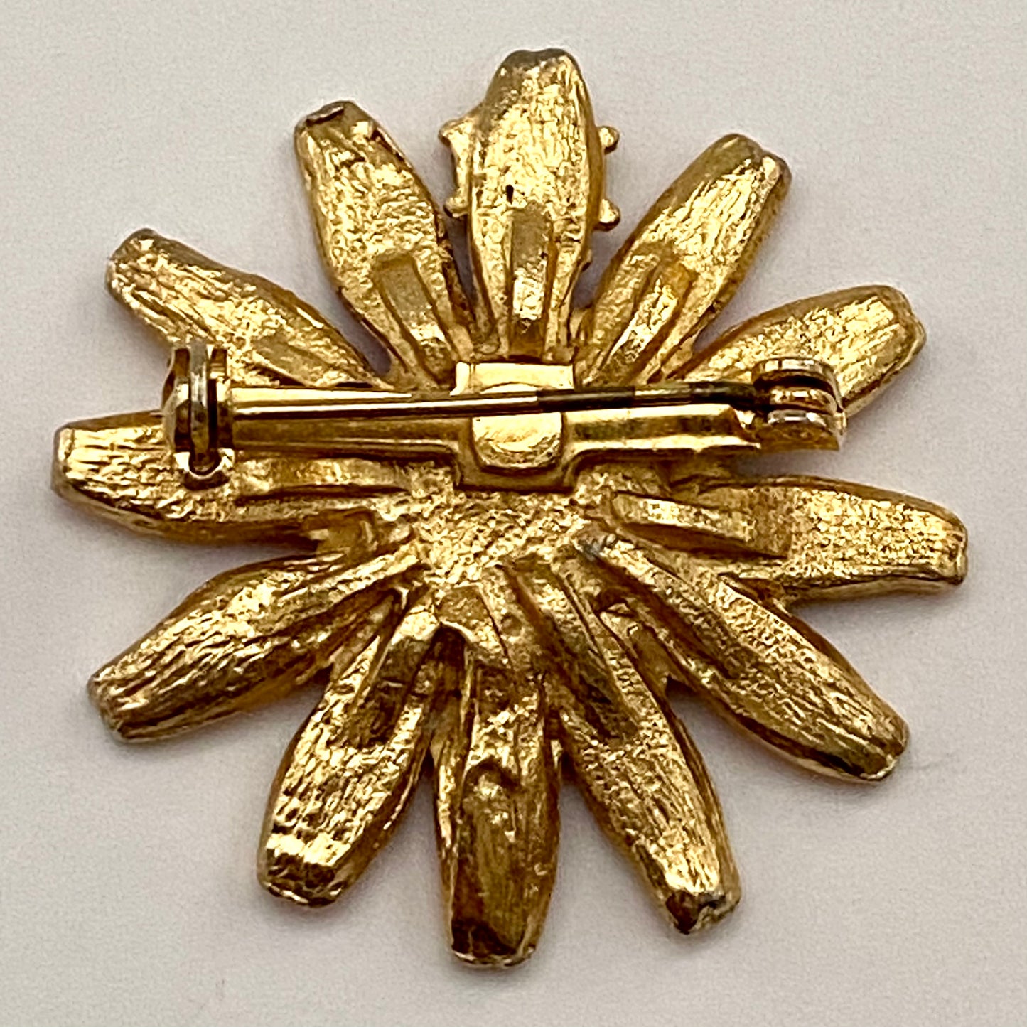 Late 60s/ Early 70s Enamel Flower Brooch