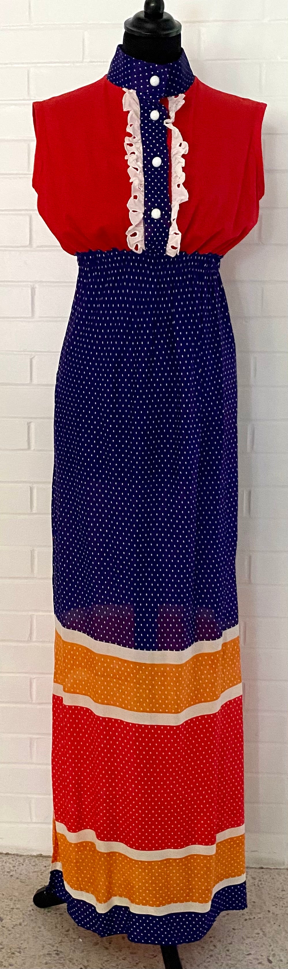 Late 60s/ Early 70s Maxi Dress