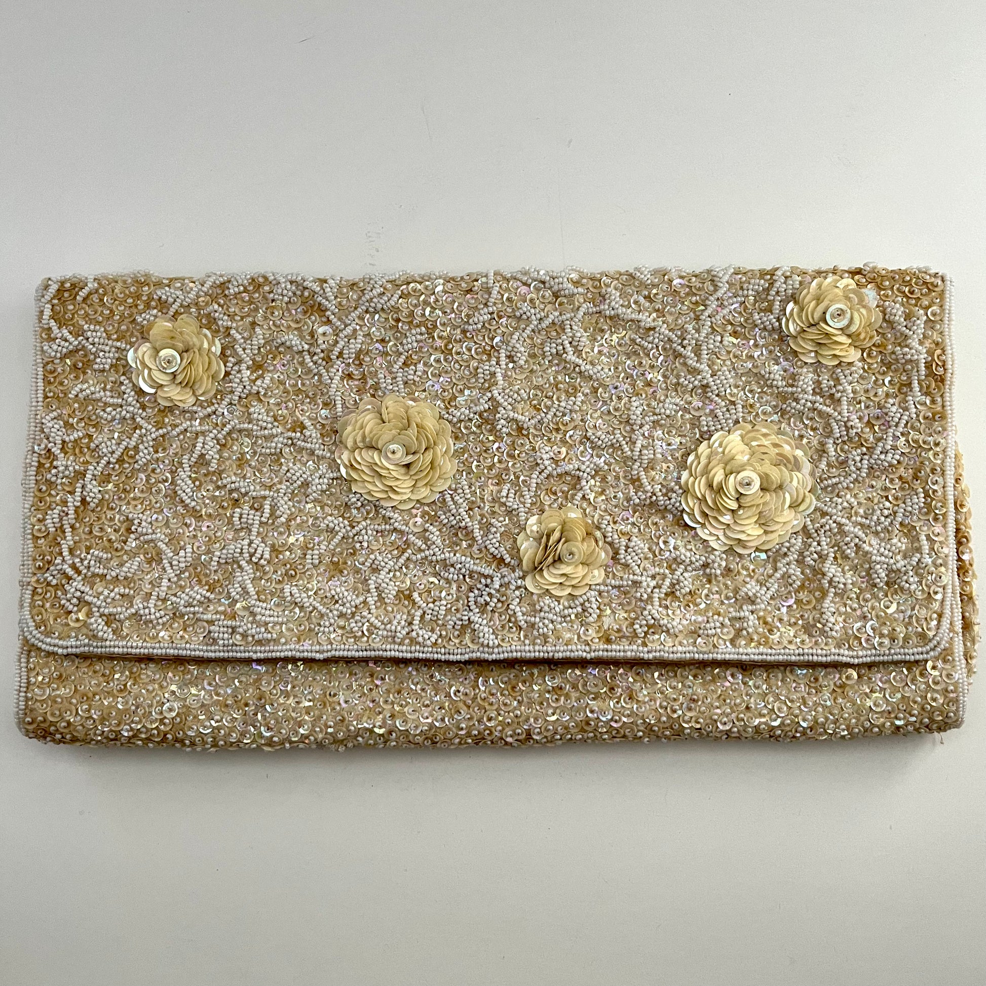 La Regale Beaded Clutch