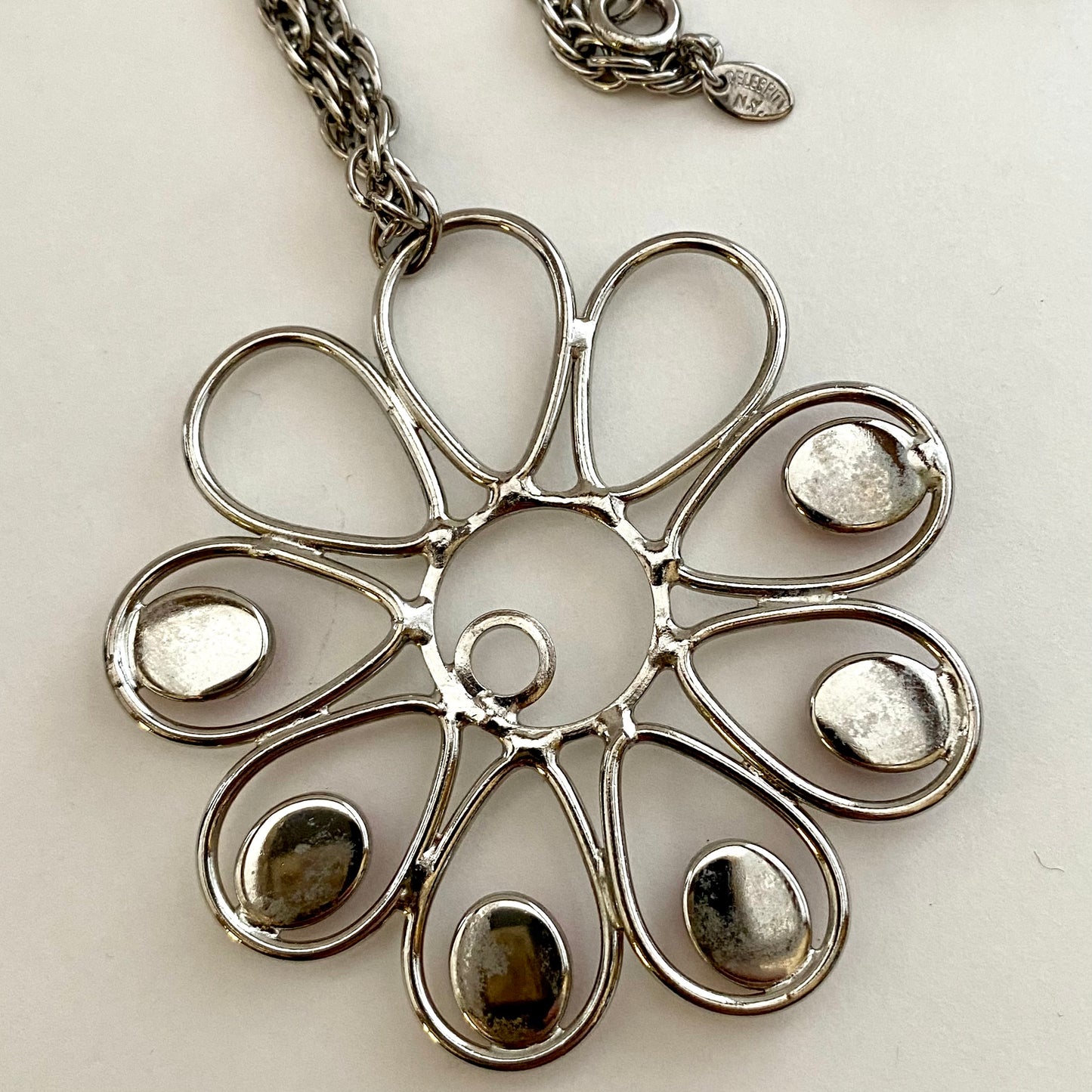 1960s Celebrity N.Y. Pendant Necklace