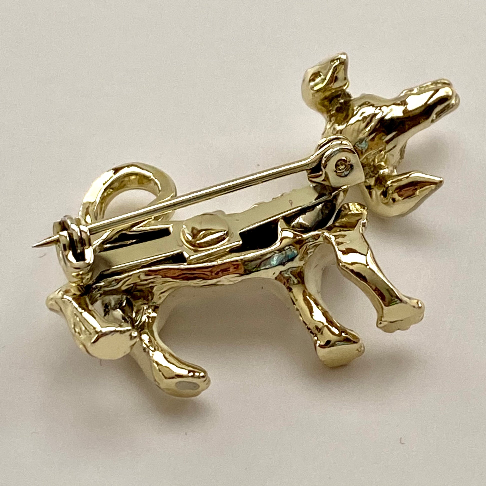 1950s Articulated Dog Pin – Retro Kandy Vintage