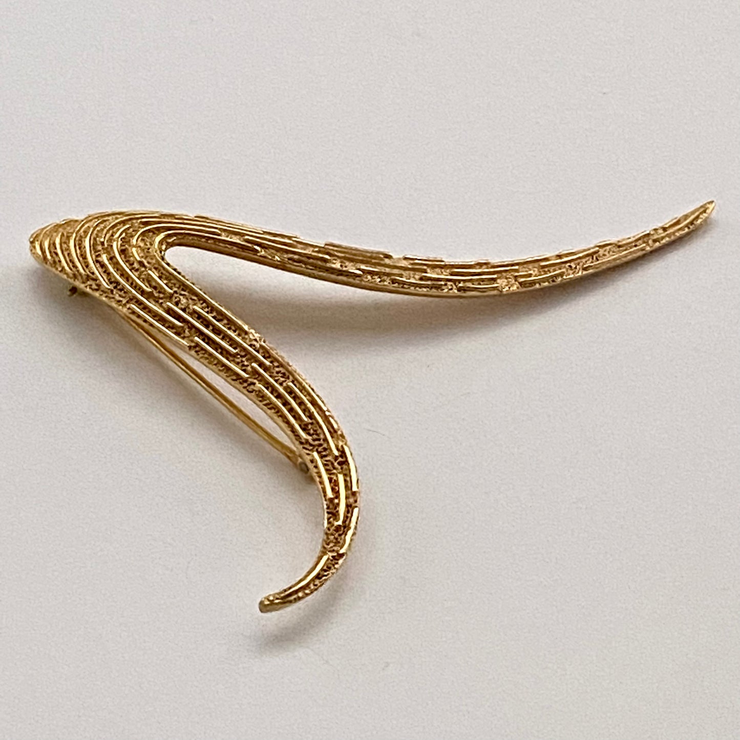 1960s Trifari Abstract Brooch