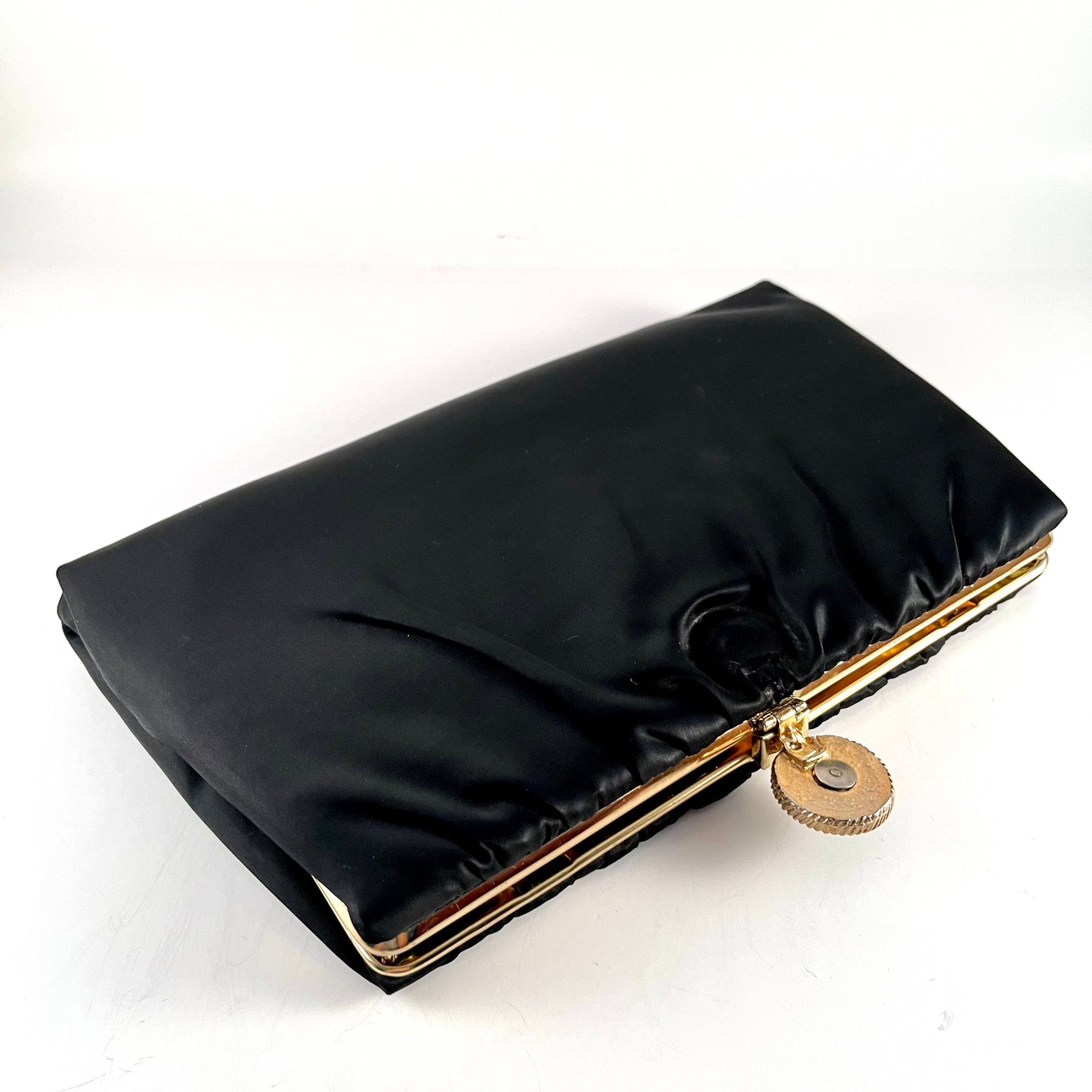 1960s Vintage Satin Clutch