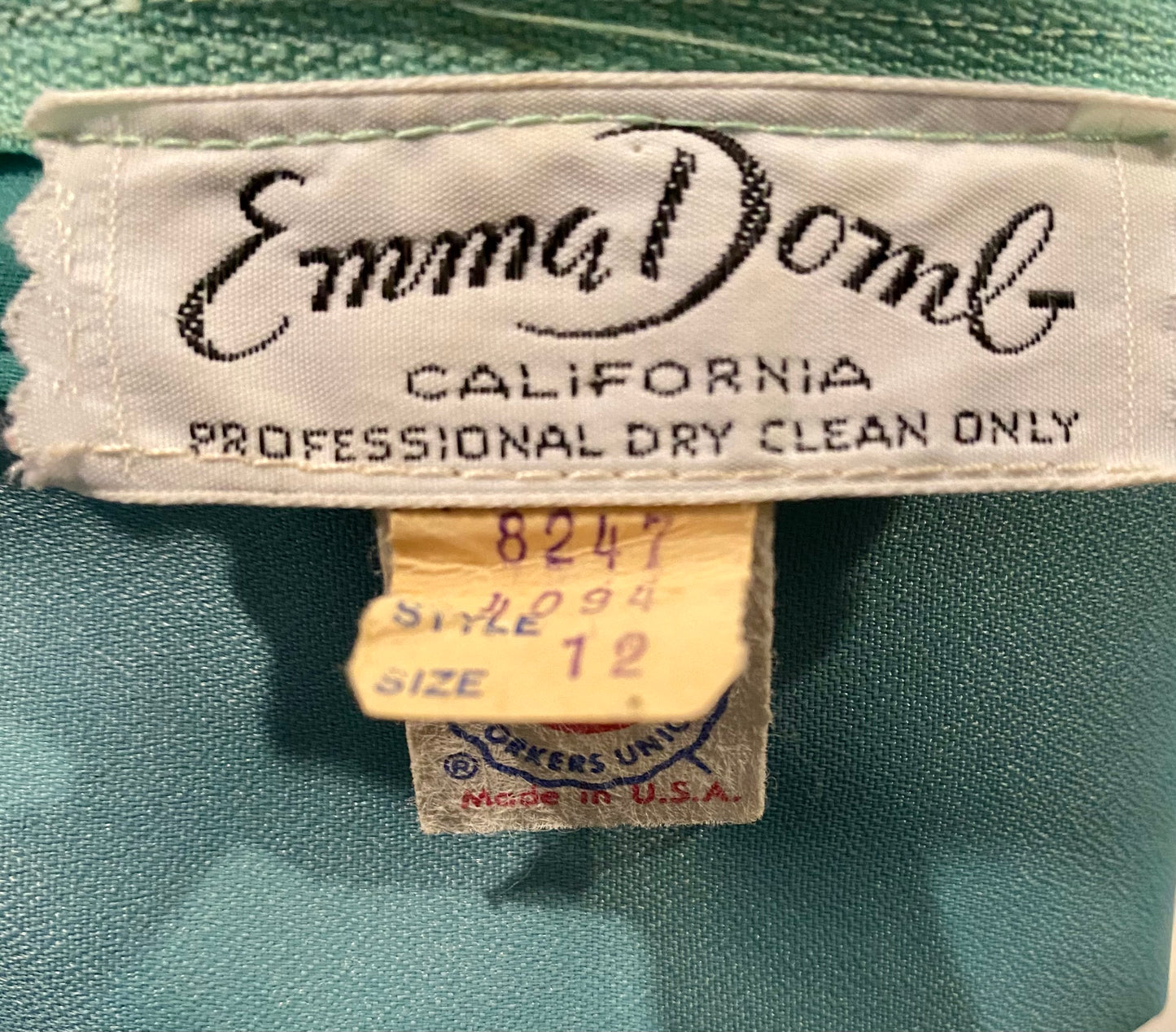 Late 70s Emma Domb California Maxi Dress