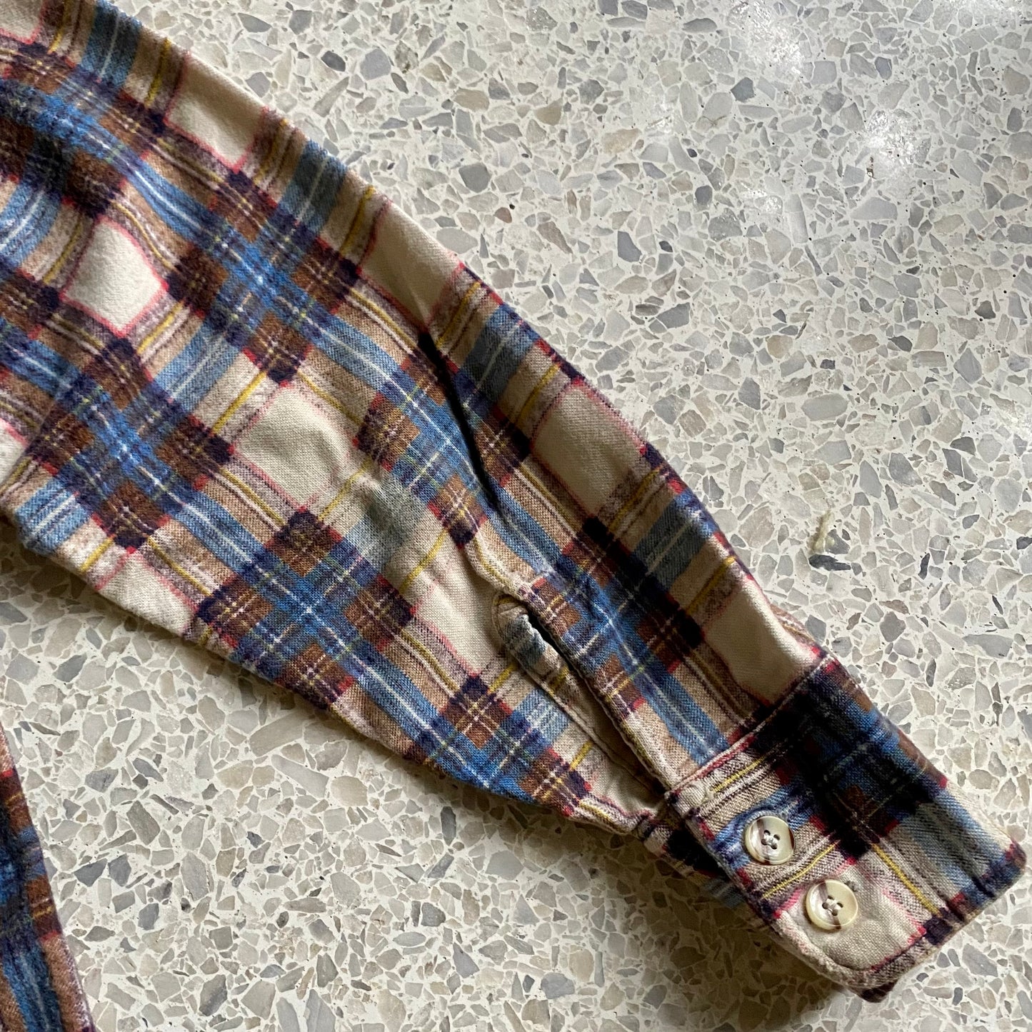 1970s Children’s Rob Roy Plaid Flannel Shirt