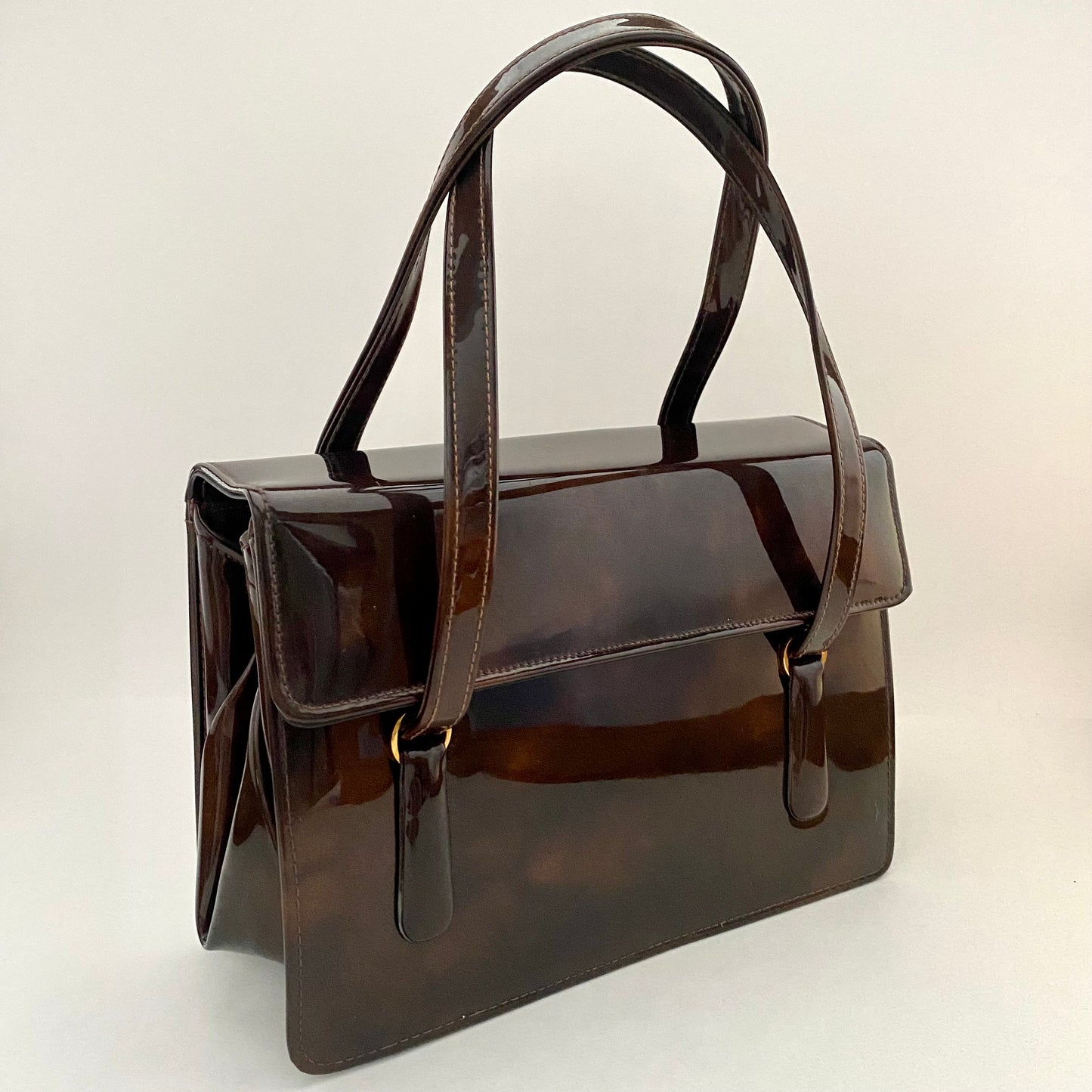 Empress Patent Leather Handbag