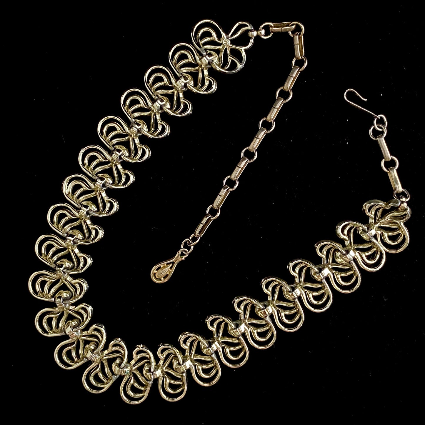 Late 50s/ Early 60s Coro Gold Necklace - Retro Kandy Vintage