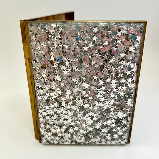 1950s Confetti Lucite Cigarette Case