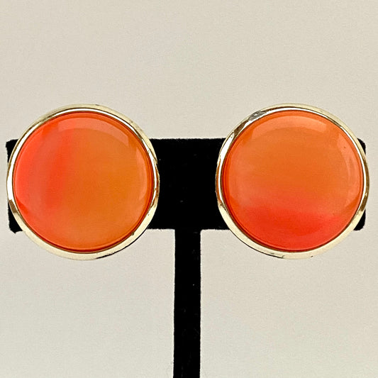1960s Marvella Moon Glow Earrings