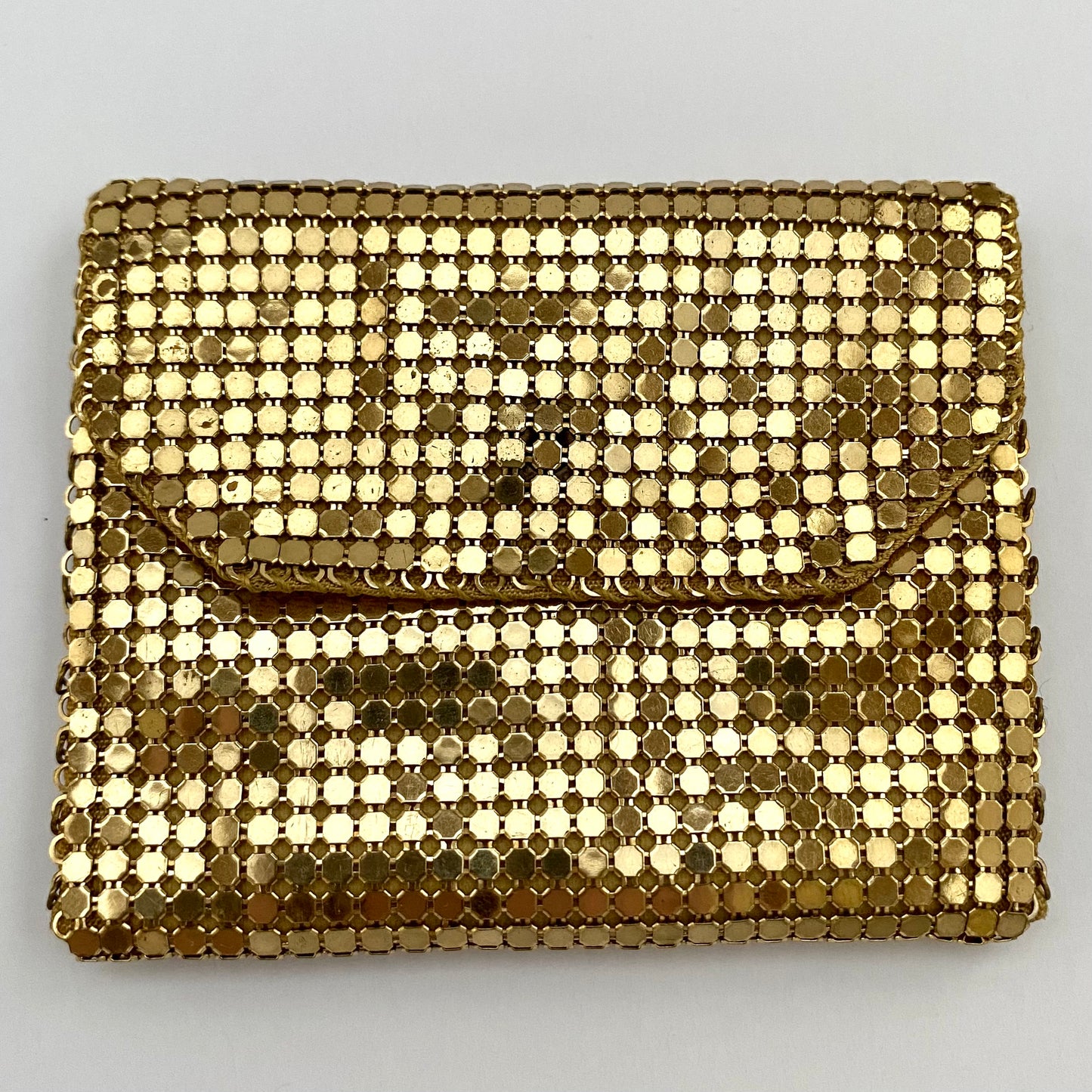 1950s Gold Chain Mesh Purse