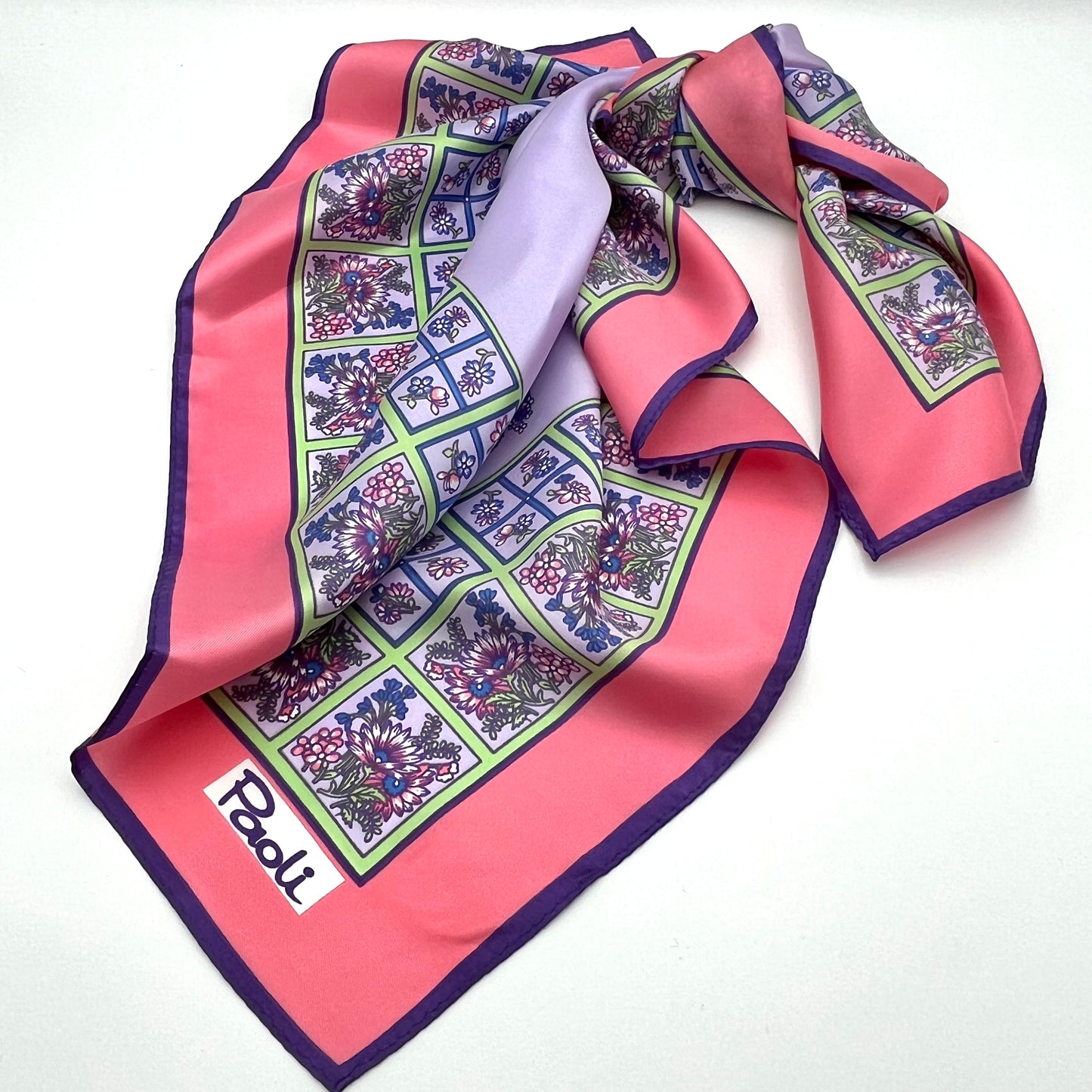 1960s Paoli Made in Japan Scarf