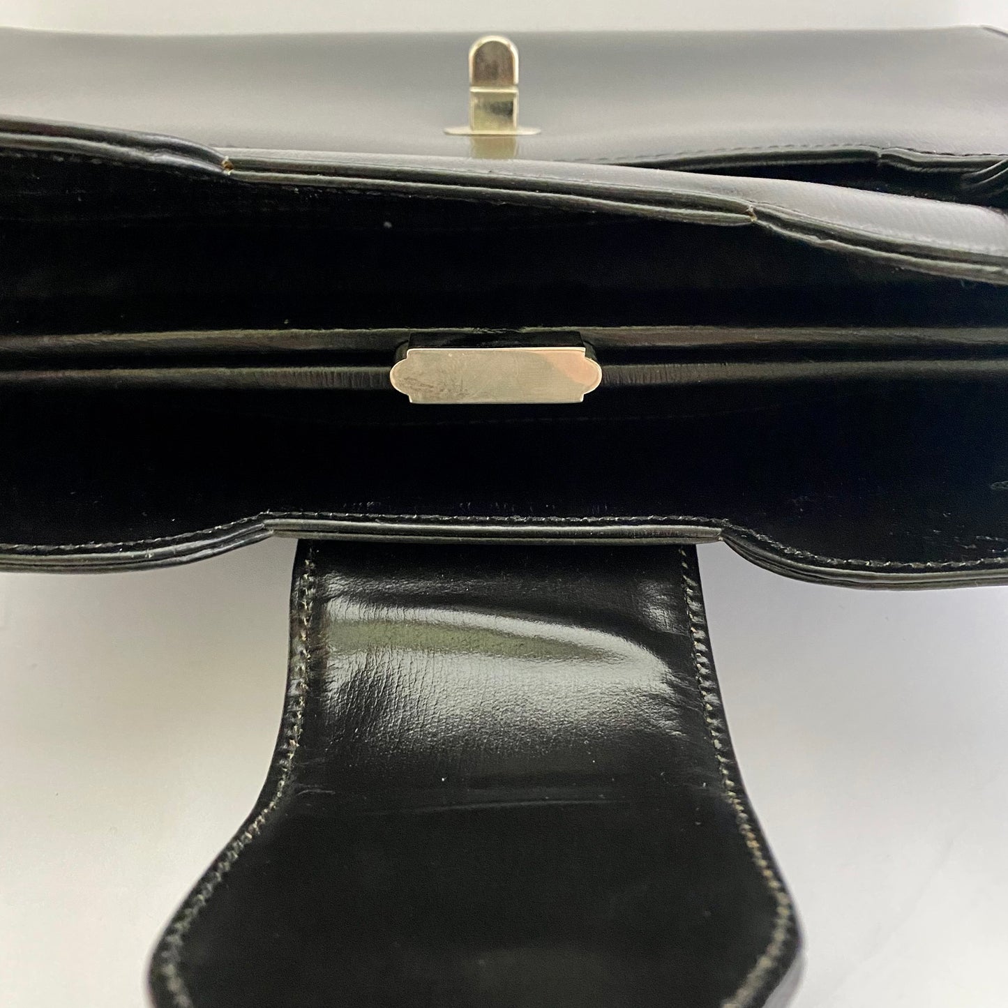 1960s Dofan of France Leather Handbag