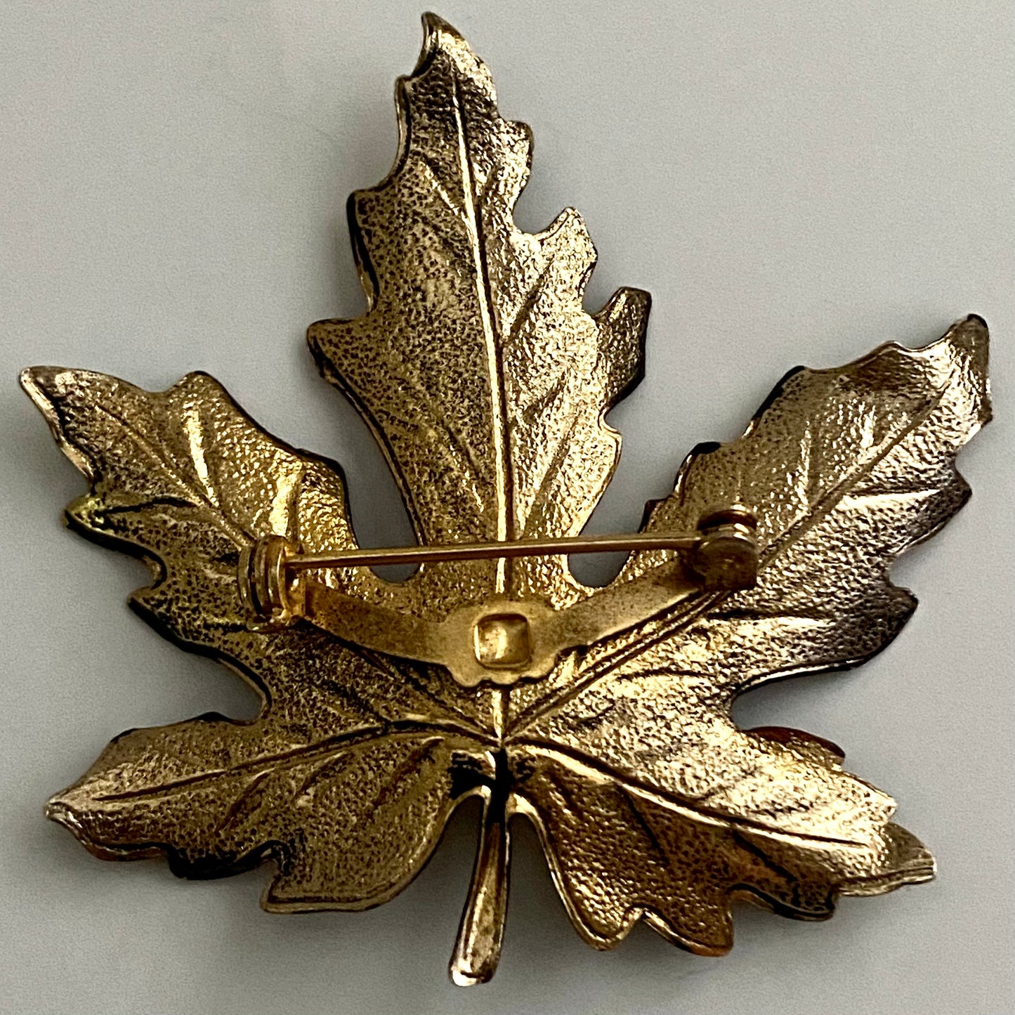 1980s Maple Leaf Brooch