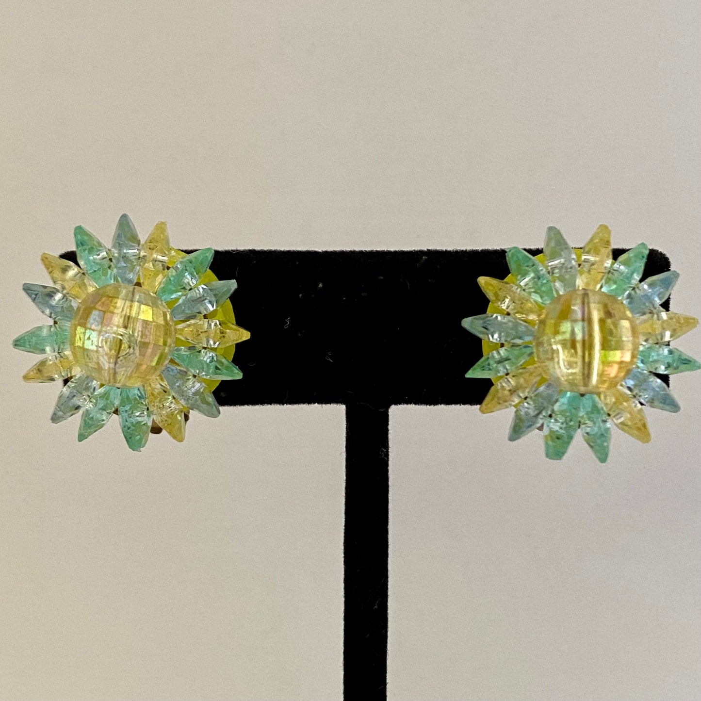 1960s Bead Earrings from Austria