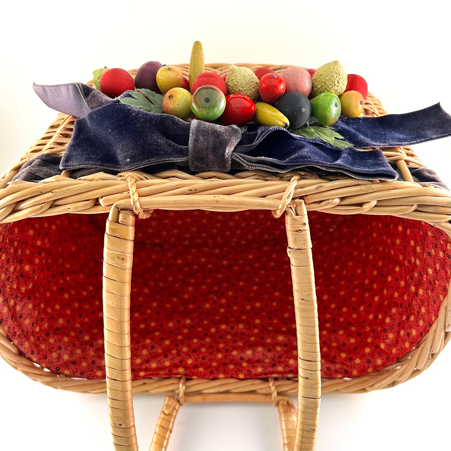 1940s Fruit Basket Purse