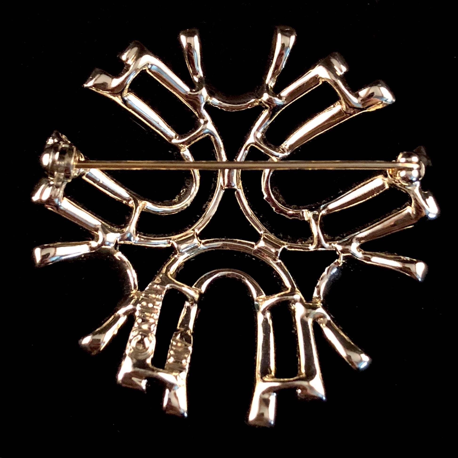 1972 Sarah Coventry Sea Sprite Brooch - Retro Kandy Vintage
