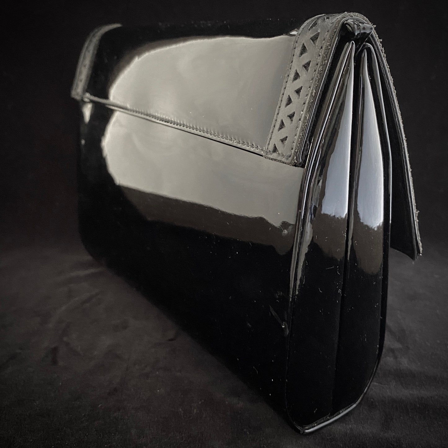 1960s Coblentz Original Patent Leather Clutch/Purse