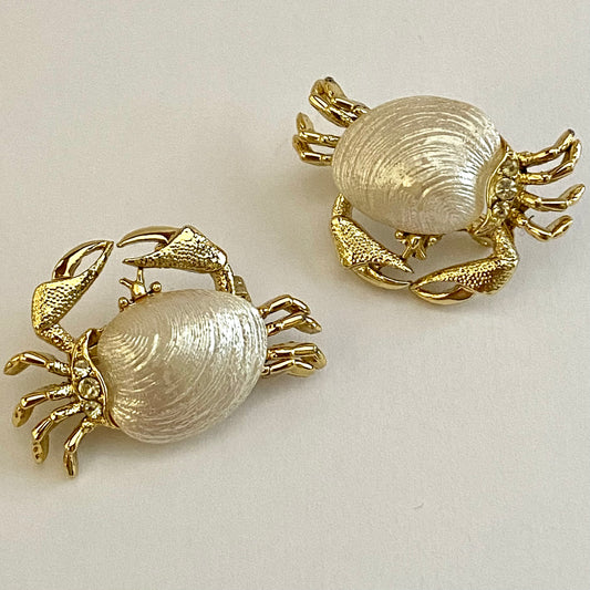 1960s Crab Scatter Pin Set