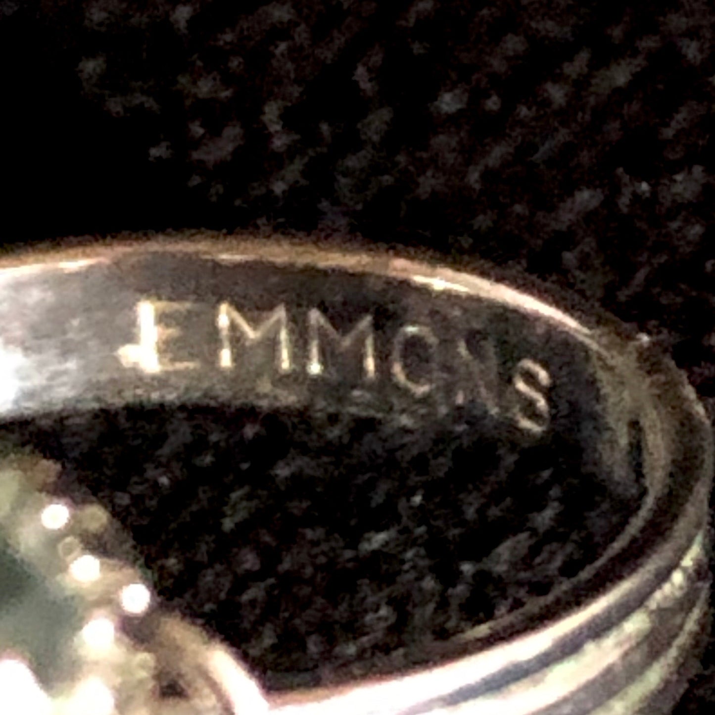1974 Emmons Crystal Lights Ring - Retro Kandy Vintage