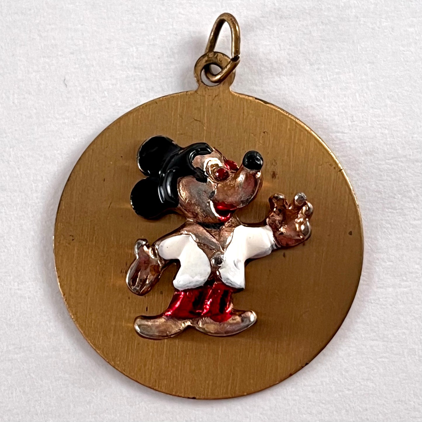 1960s Walt Disney Productions Mickey Mouse Pendant