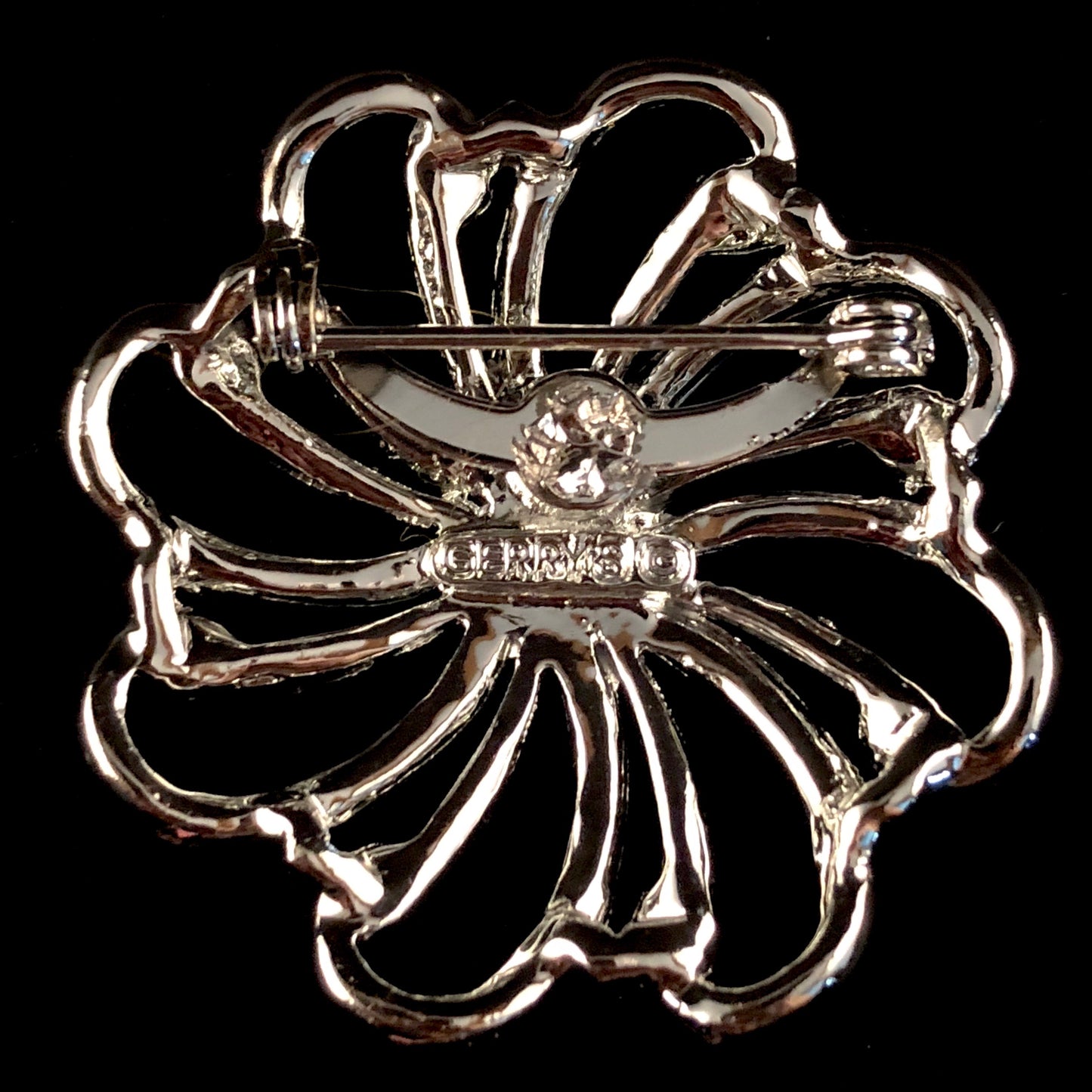 1960s Gerry’s Floral Abstract Brooch - Retro Kandy Vintage