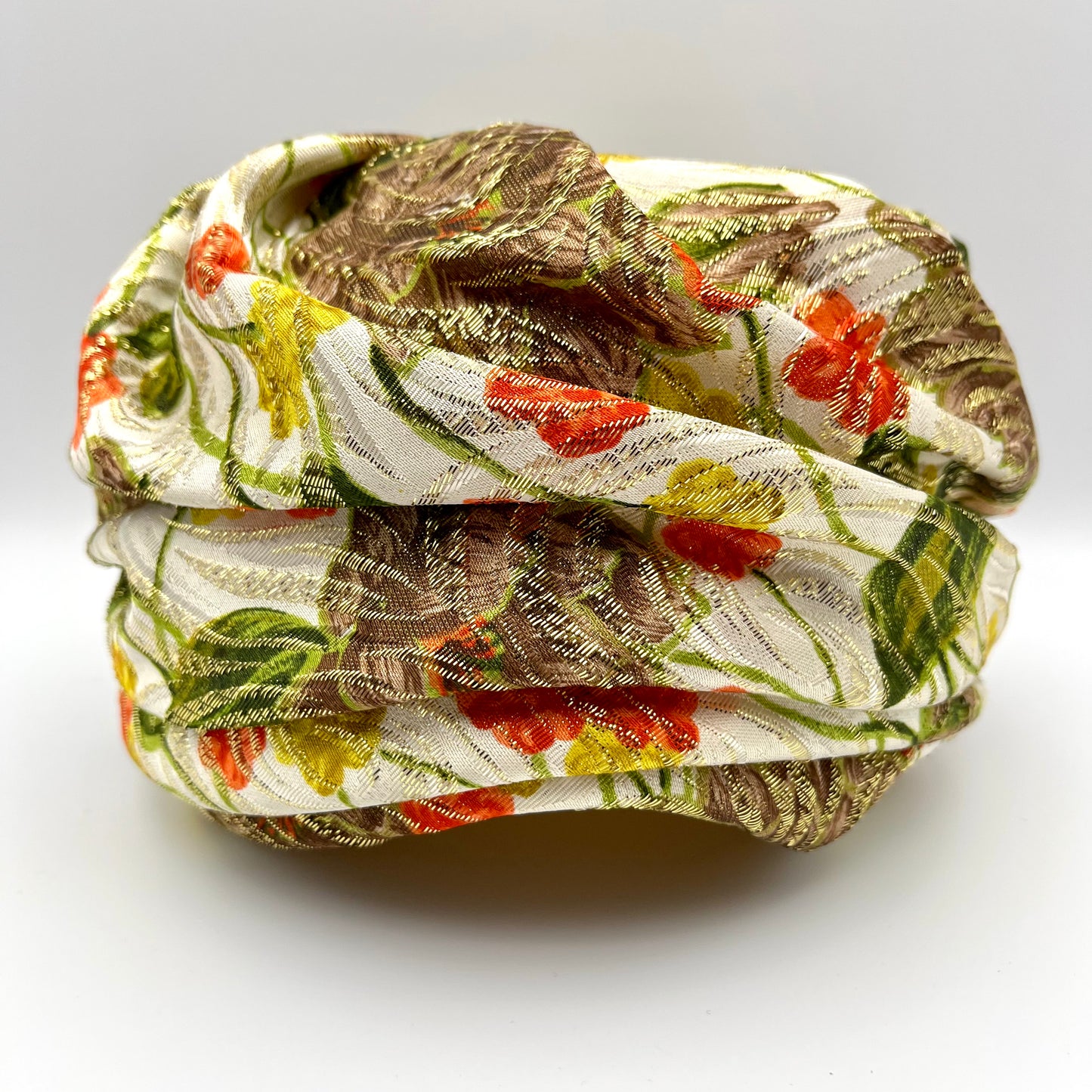 1960s Hats By Gertrude Turban Style Bubble Hat