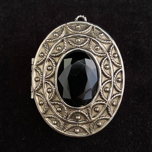1966 Avon Solid Perfume Brooch/Locket