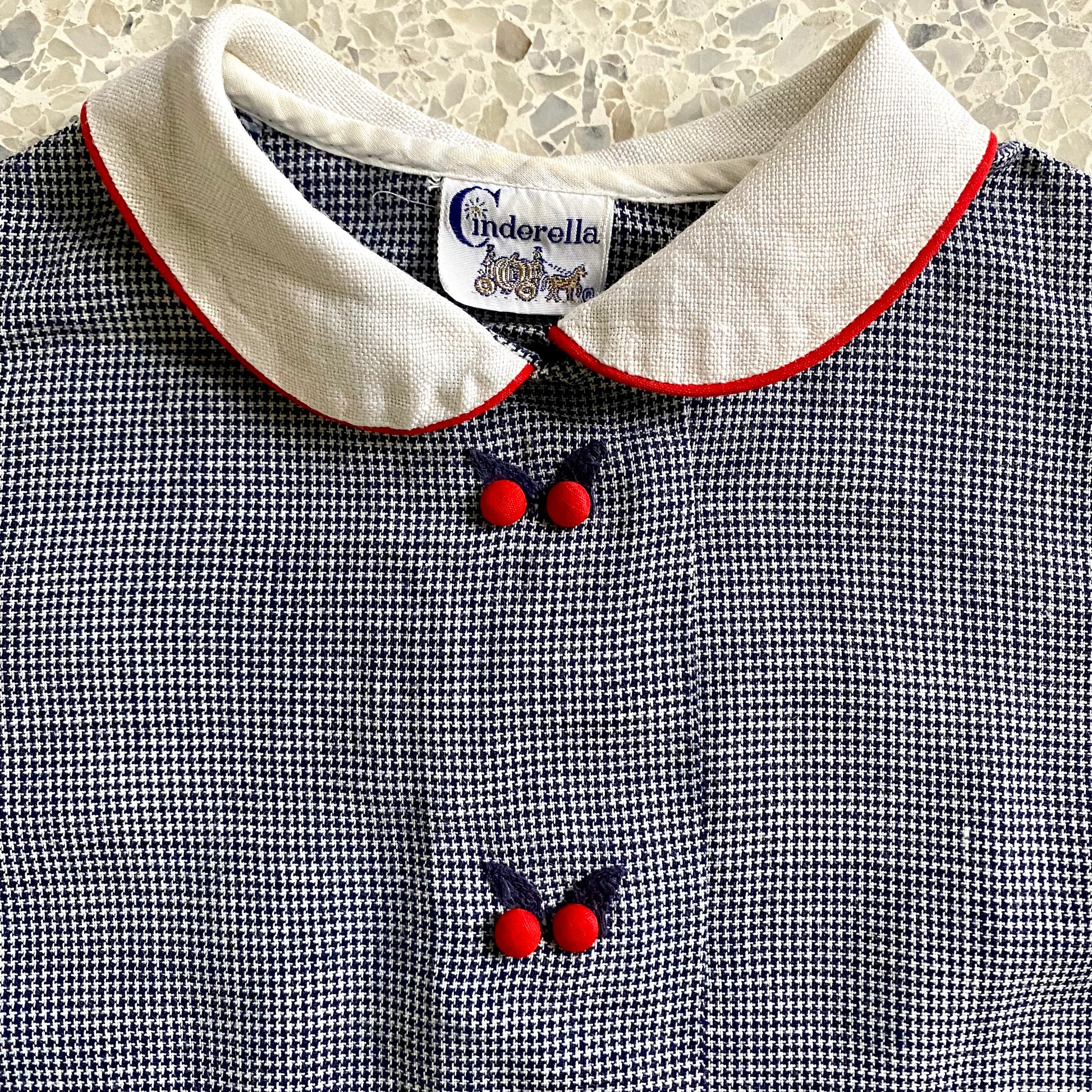 1960s Children’s Peter Pan Collar Dress by Cinderella 1960s Children’s Peter Pan Collar Dress by Cinderella