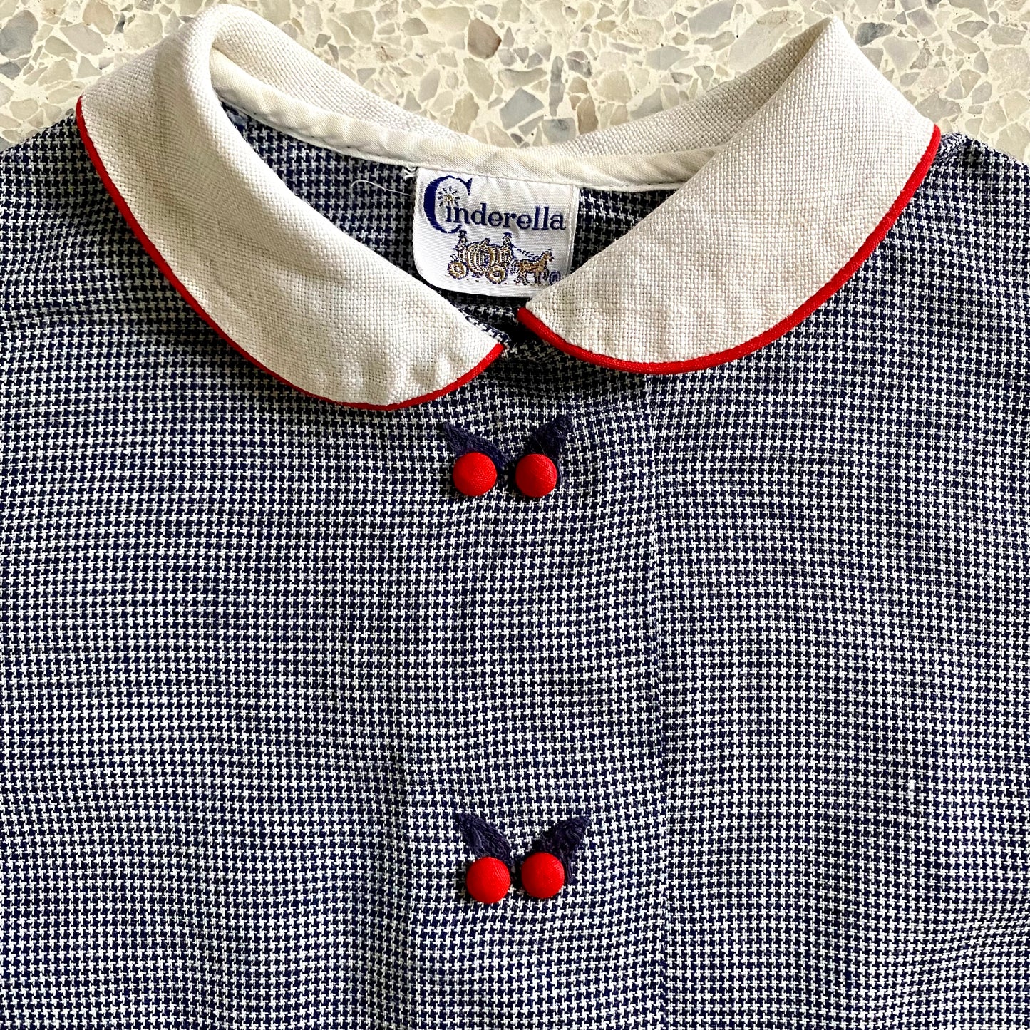 1960s Children’s Peter Pan Collar Dress by Cinderella