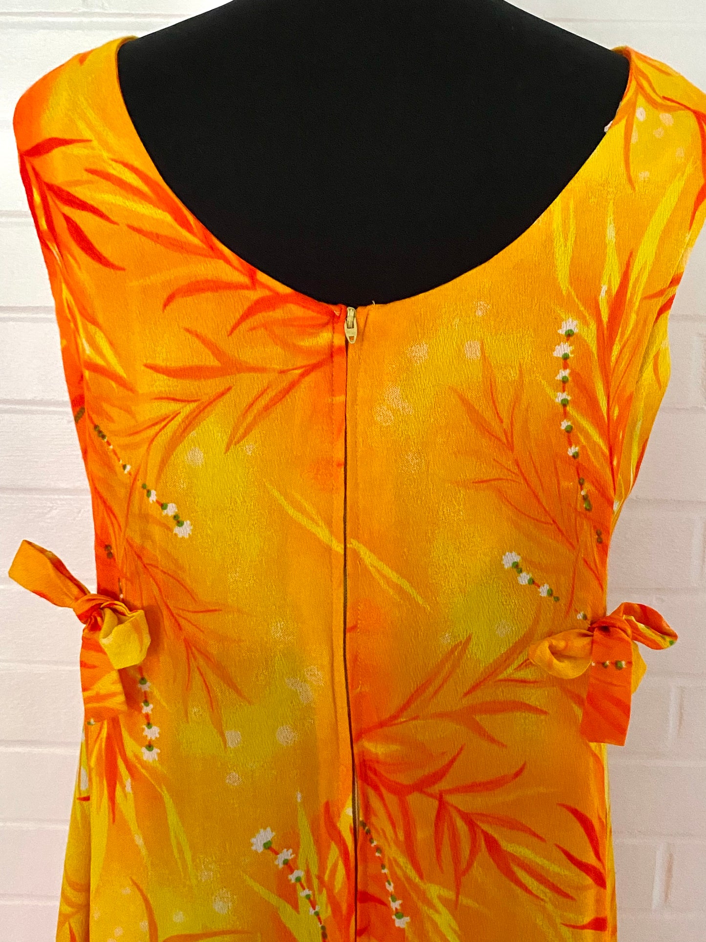 1960s PRS Closet Honolulu, Hawaii Maxi Dress