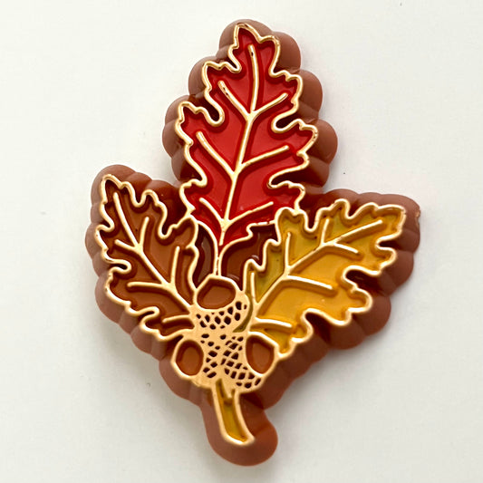 Late 80s/ Early 90s Hallmark Autumn Leaf Pin