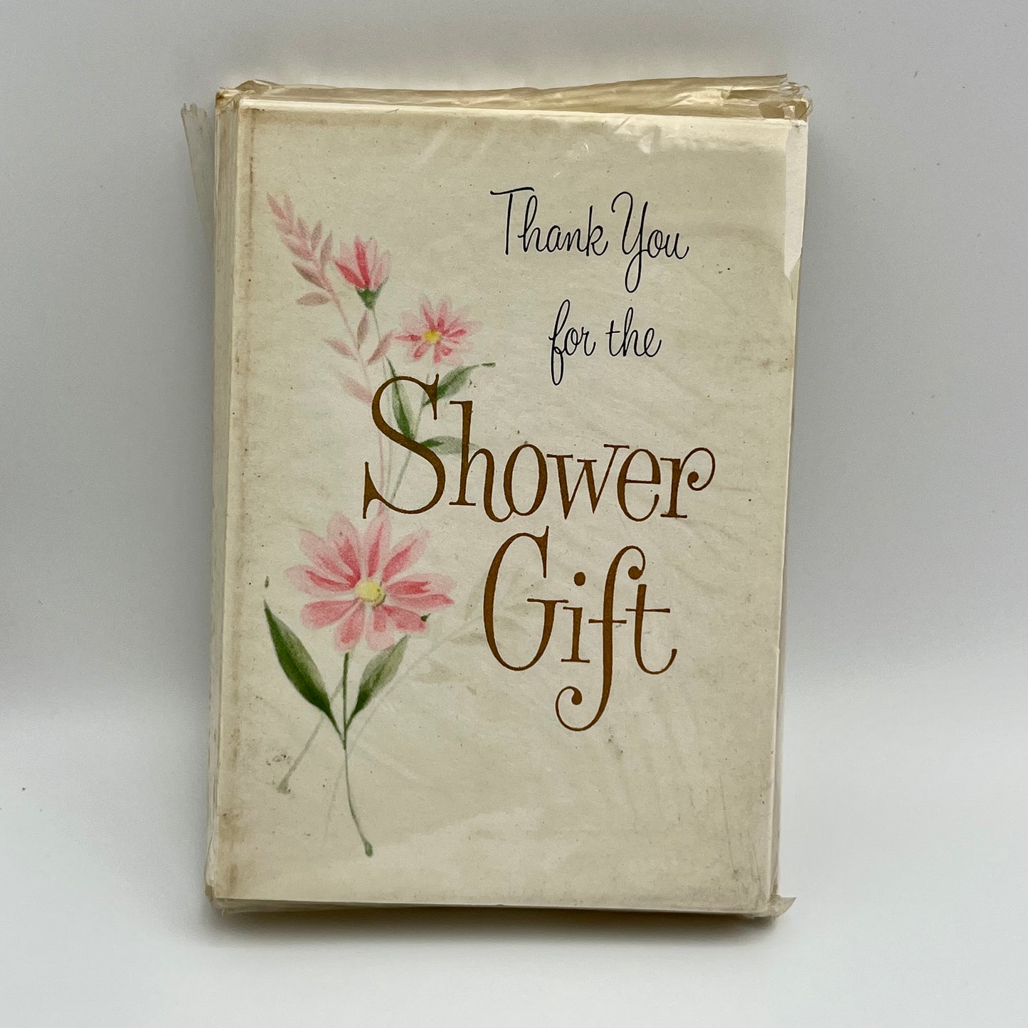 50s/60s American Greetings Shower Gift Thank  You Cards