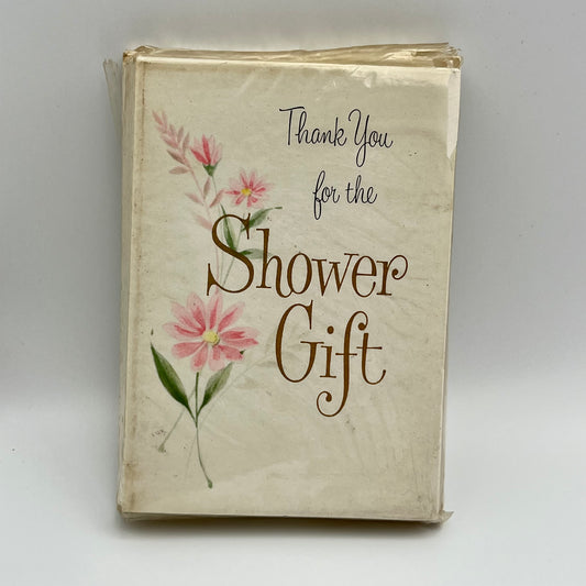 50s/60s American Greetings Shower Gift Thank  You Cards