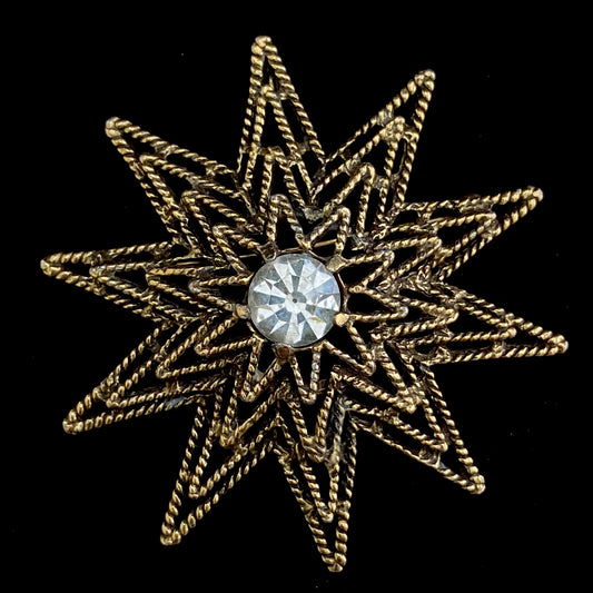 1960s Tara Star Brooch/Pendant
