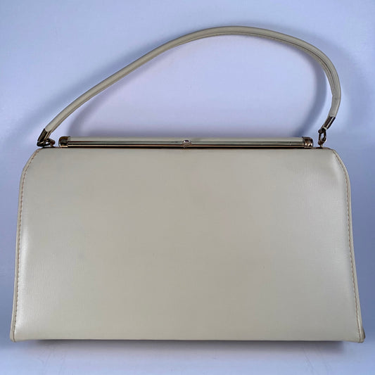 Late 50s/ Early 60s Ivory Handbag
