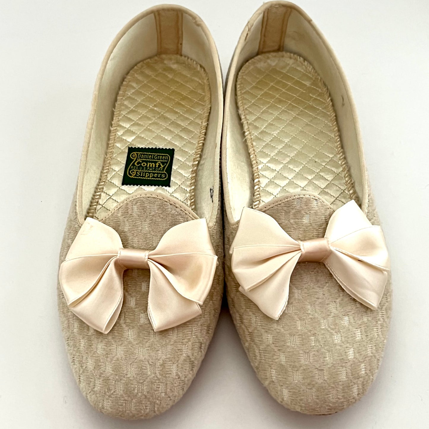 1960s Daniel Green Comfy Slippers (Unworn)