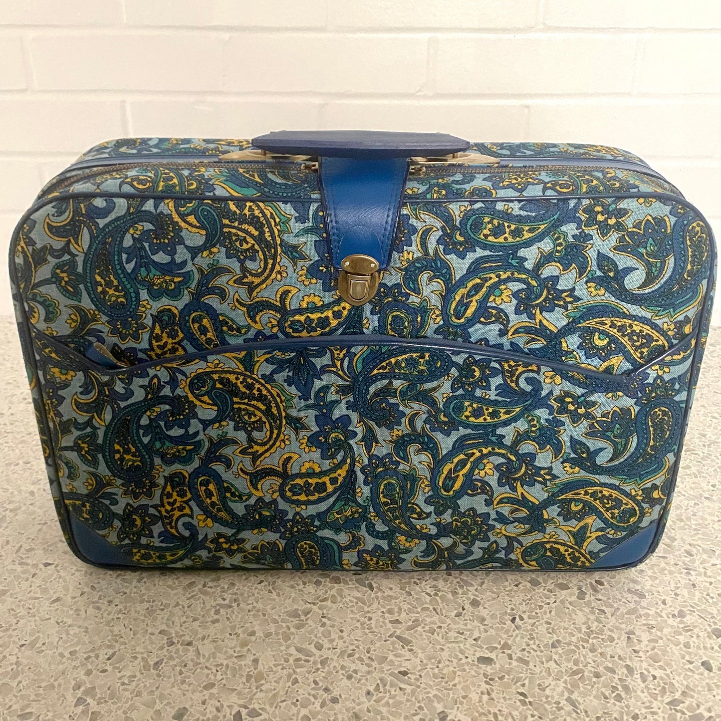 Late 60s/ Early 70s Set of 4 Nesting Suitcases