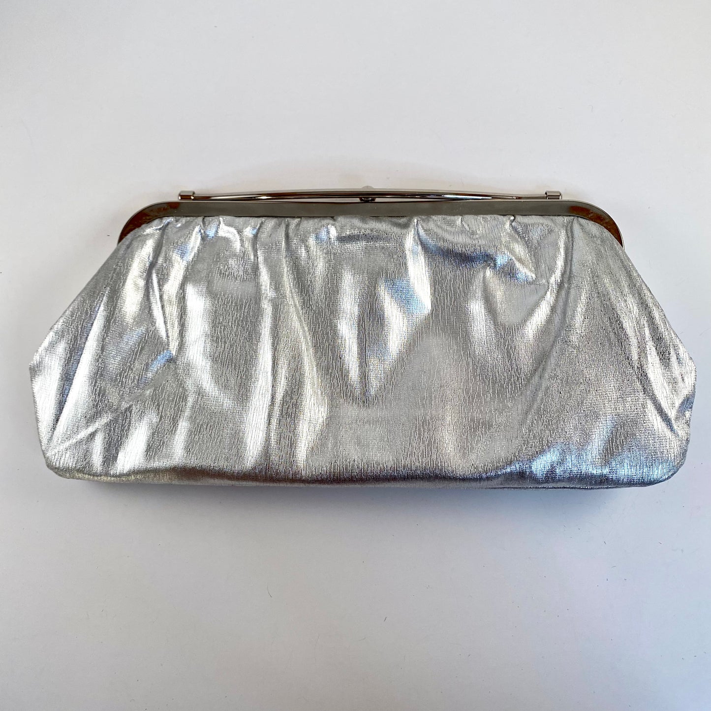 Late 60s/ Early 70s Reversible Gold & Silver Lame Clutch