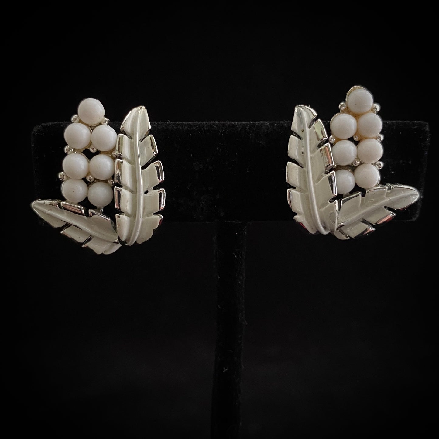 1957 Coro Feather Fern Bracelet & Earring Set - Retro Kandy Vintage