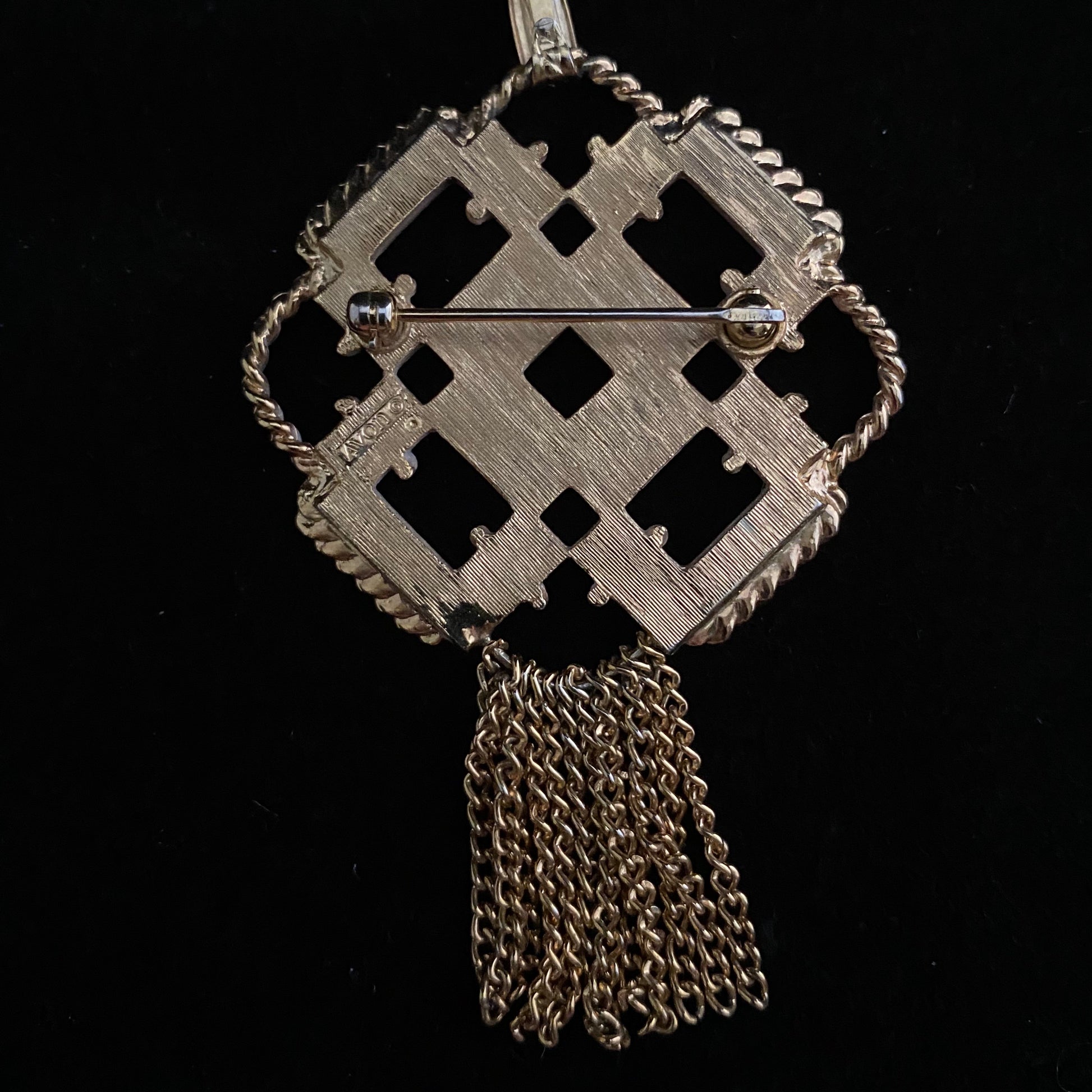 1972 Contempora Convertible Pendant Necklace/ Brooch - Retro Kandy Vintage