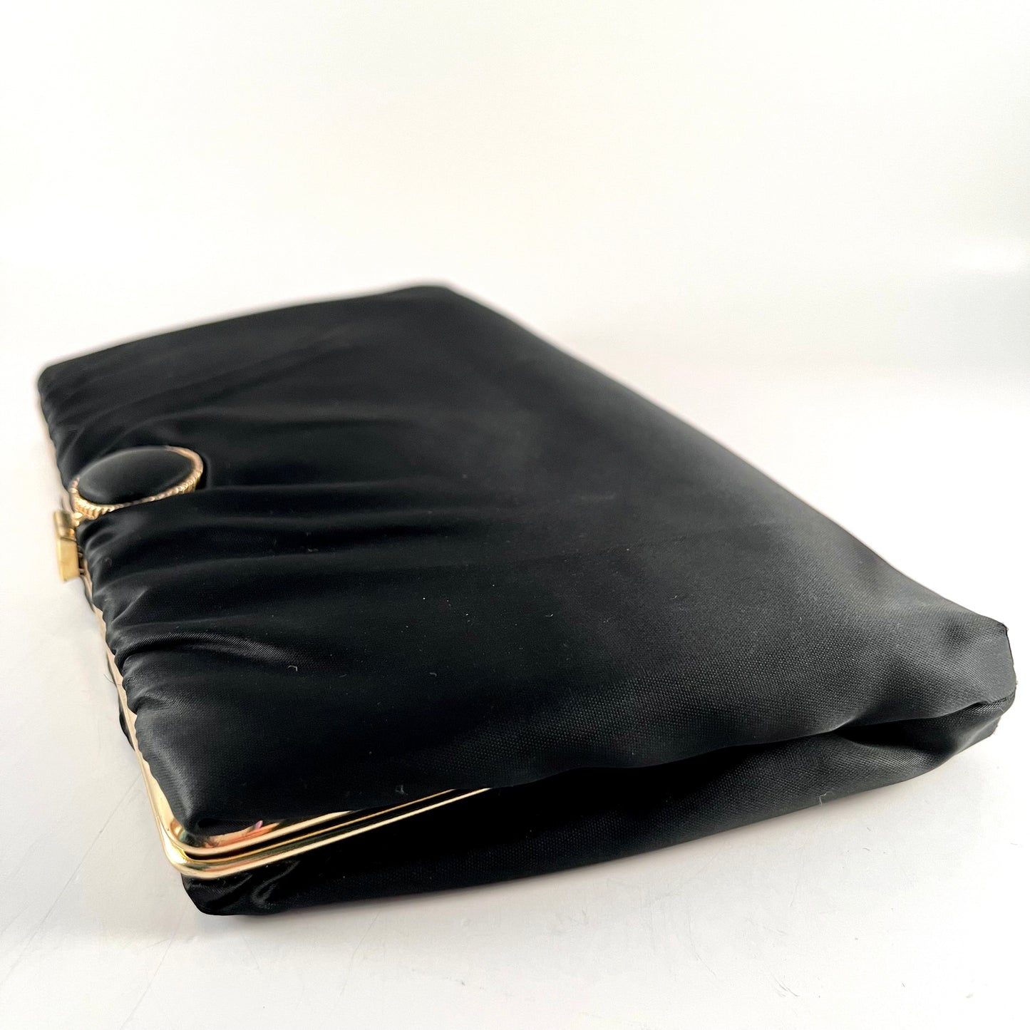 1960s Vintage Satin Clutch