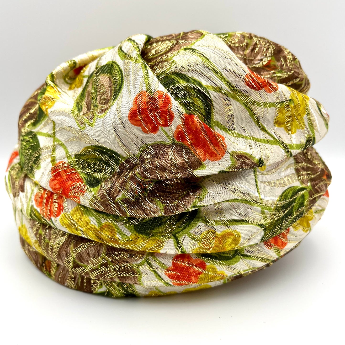 1960s Hats By Gertrude Turban Style Bubble Hat