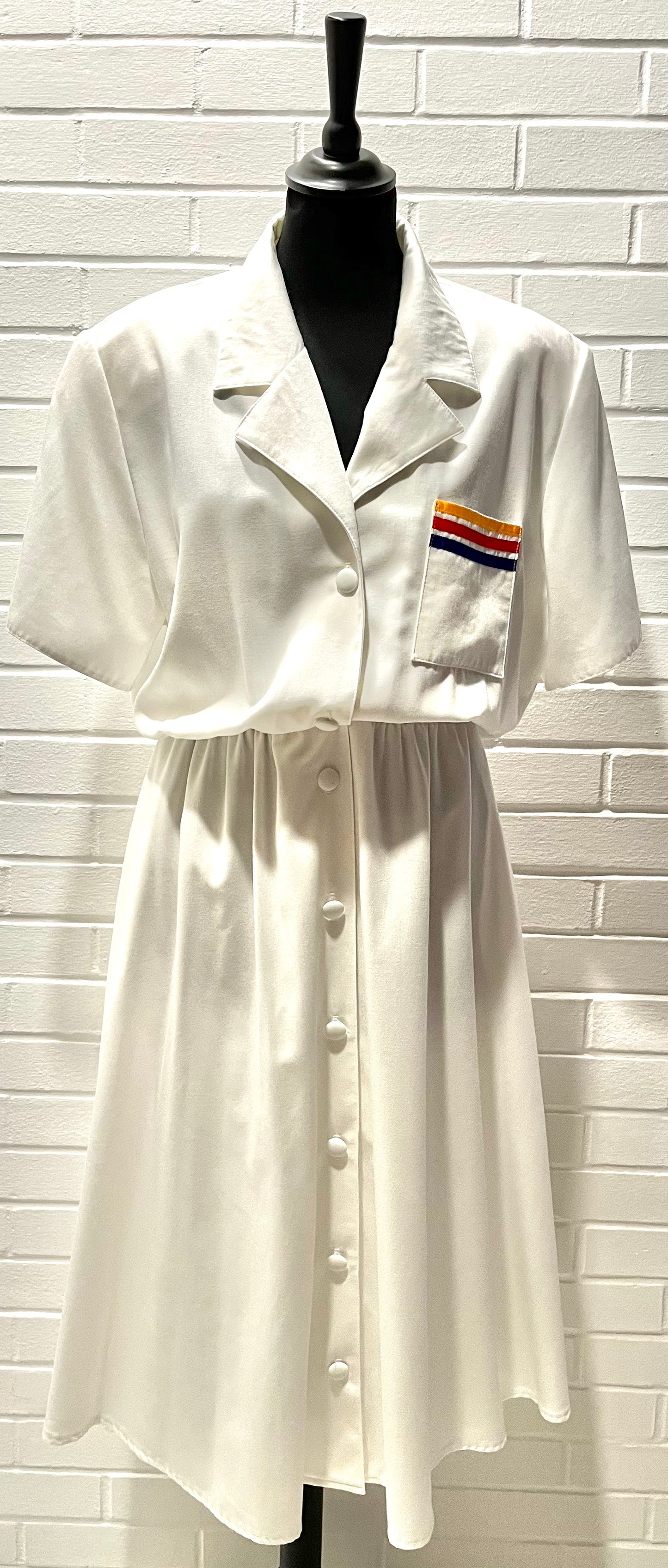 1980s Caron Chicago Dress