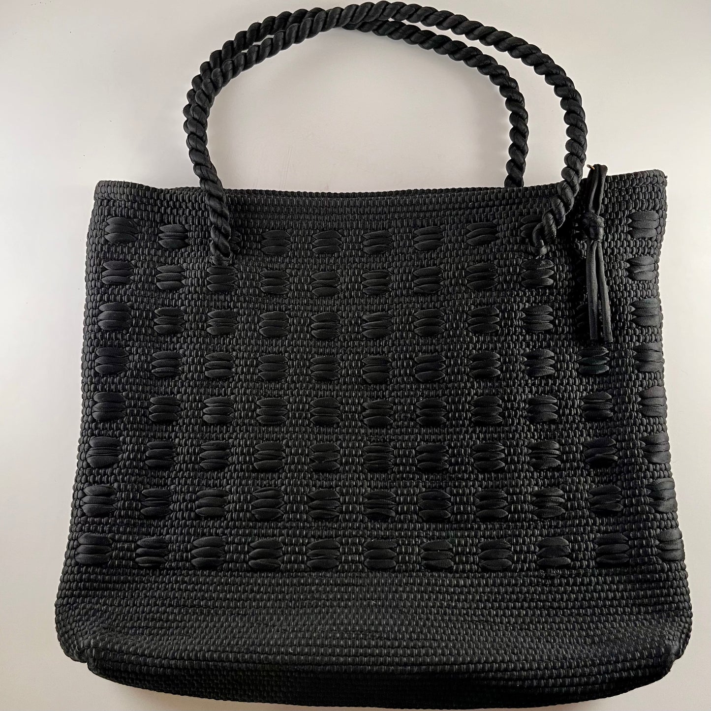 1960s Woven Fabric Tote