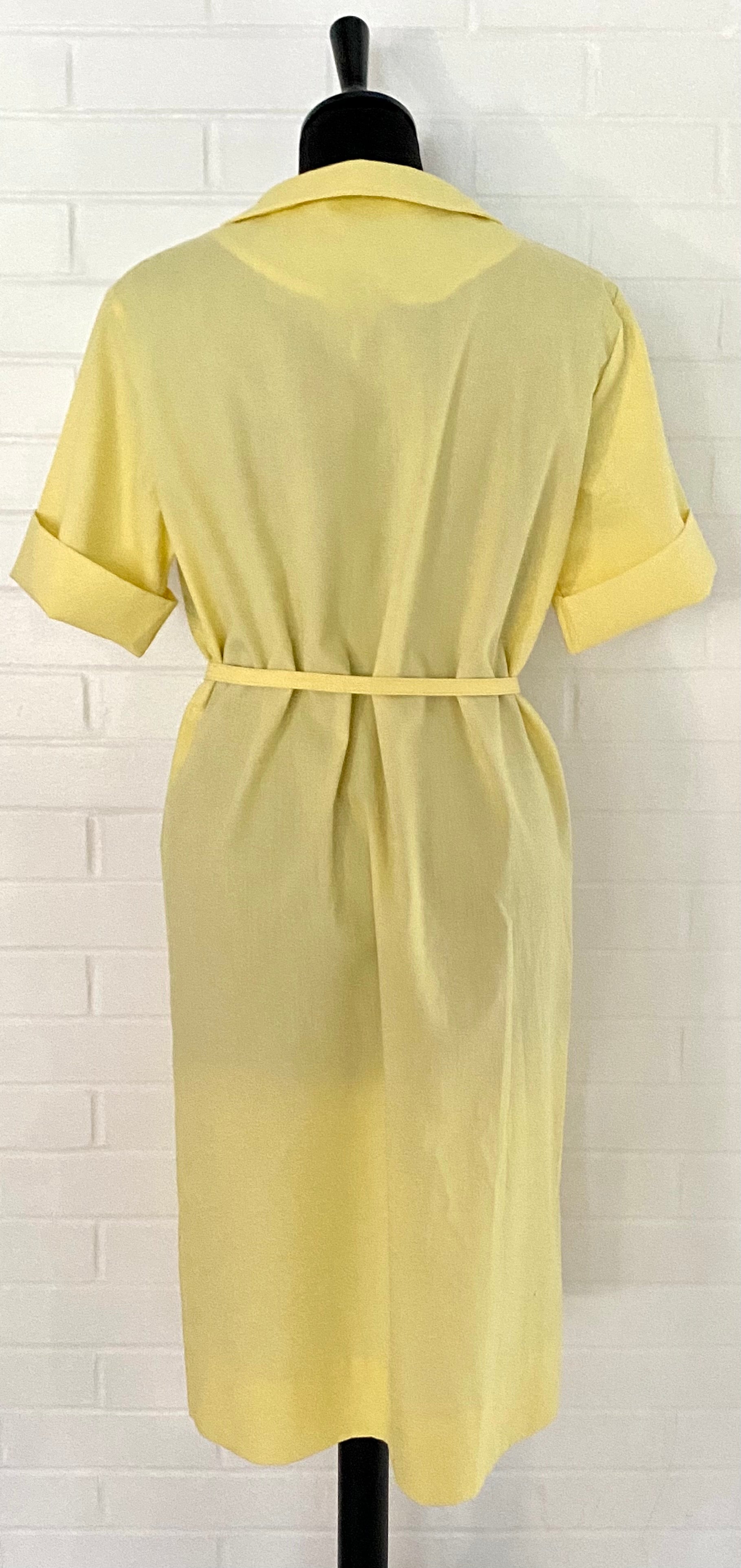 1950s Lady Bird Classic Belted Shirt Dress 1950s Lady Bird Classic Belted Shirt Dress