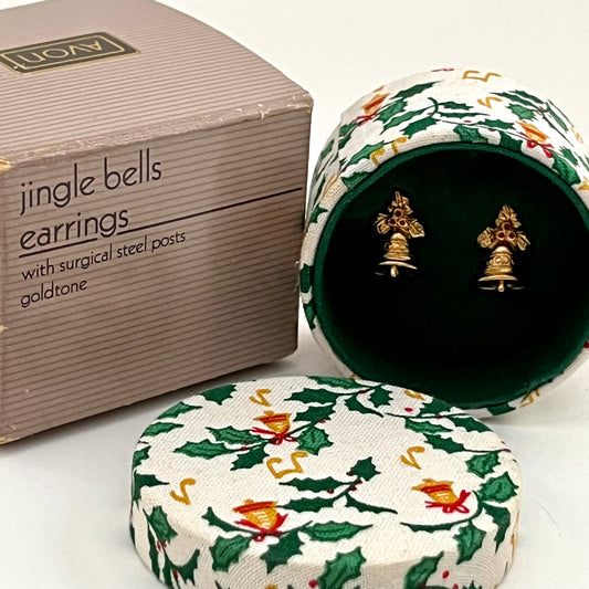 1988 Avon Jingle Bell Earrings