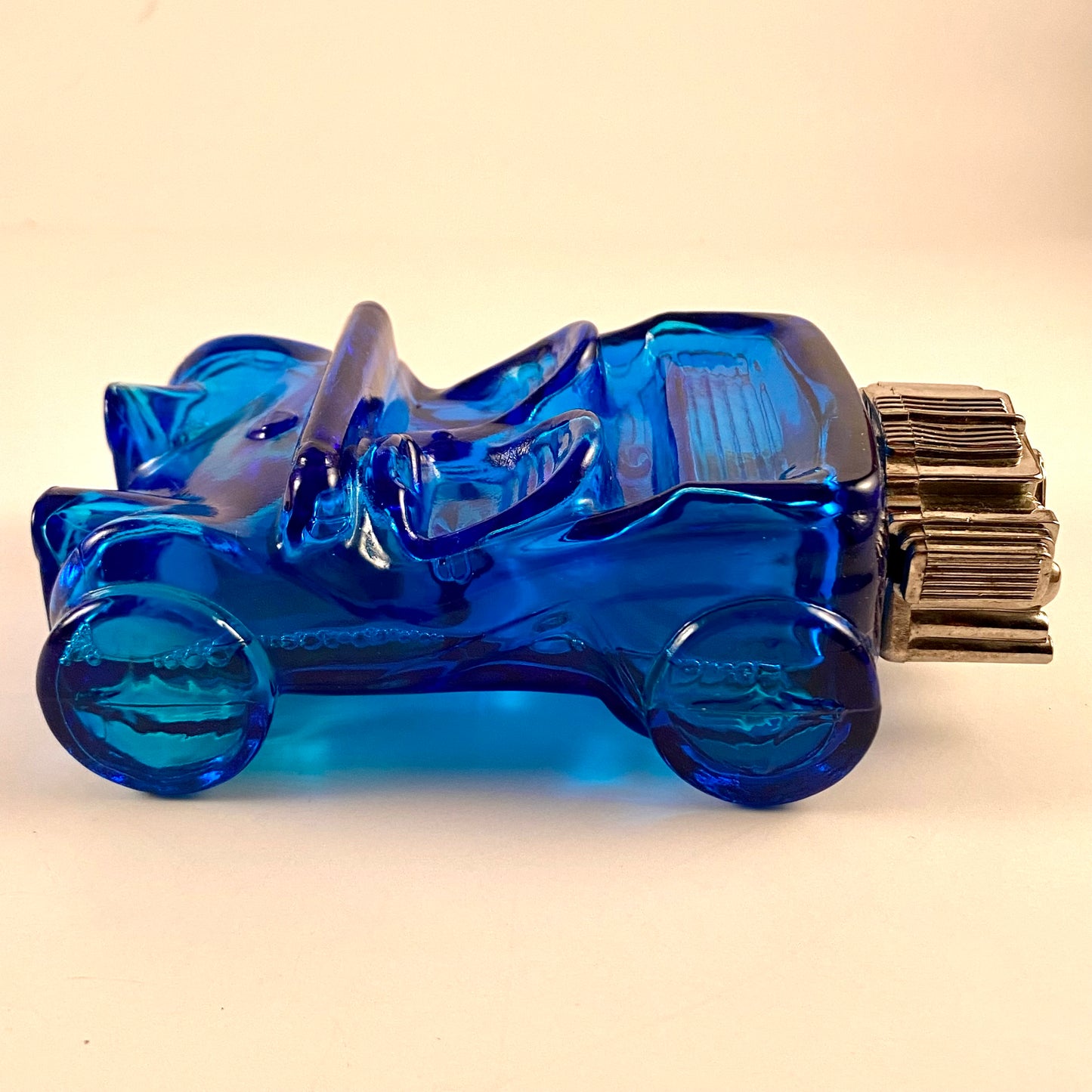1971-1973 Avon Dune Buggy Cologne Decanter Bottle- Partially Filled