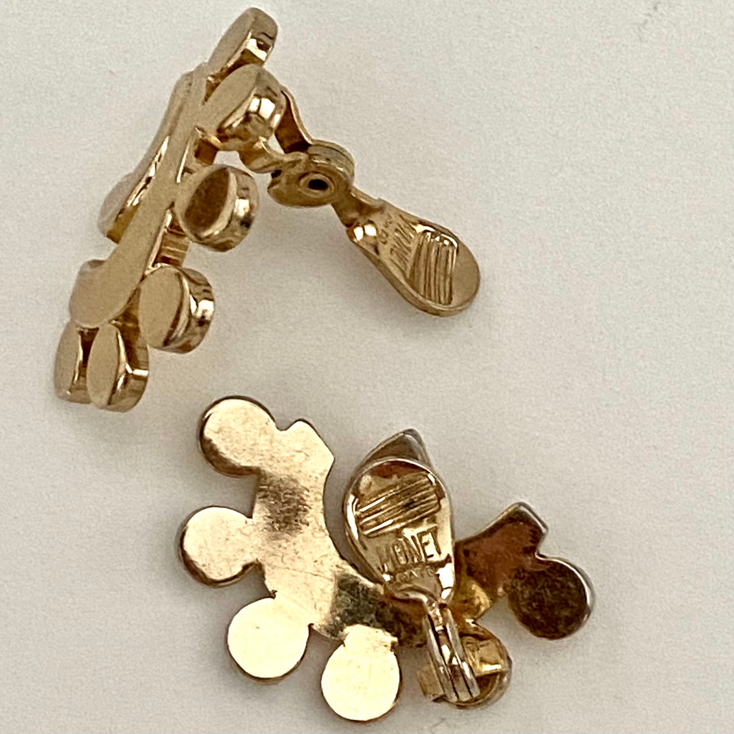 1960s Monet Earring With Patented Clips