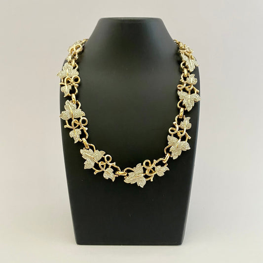 1958 Sarah Coventry Plain & Fancy Necklace