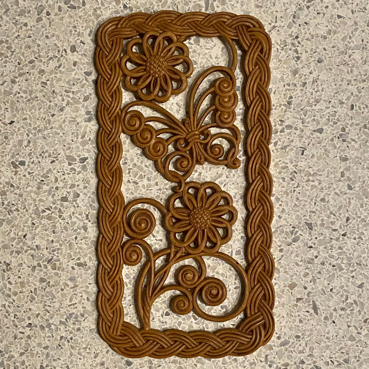1970s Burwood Flower Wall Hanging